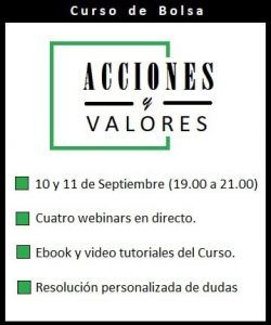 Curso de Bolsa para septiembre de 2024